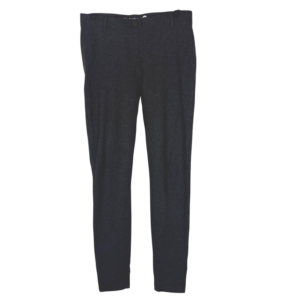 Betabrand Dress Pant Yoga Pants Classic Charcoal Skinny Leg Medium Long Tall